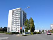 Vue sur le quartier de Bellefontaine