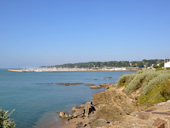 Vue sur le Port de la Noveillard depuis la Pointe aux Chevaux