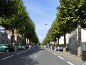 Vue sur un boulevard de ceinture  Nantes