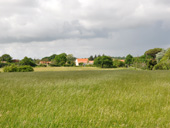 Vue sur le bocage prs de la Haute Perche