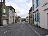 Vue sur le village de Leg