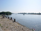 vue sur la Loire à partir d'Ancenis