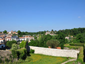 Vue sur la valle de la svre Nantaise  Clisson