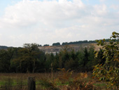 Vue sur les carrires et le bois de La Roche 