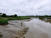 Vue sur la Perc du Carnet depuis l'cluse du canal de la Martinire