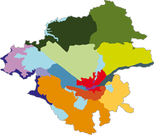 Carte de synthèse des Unités Paysagères