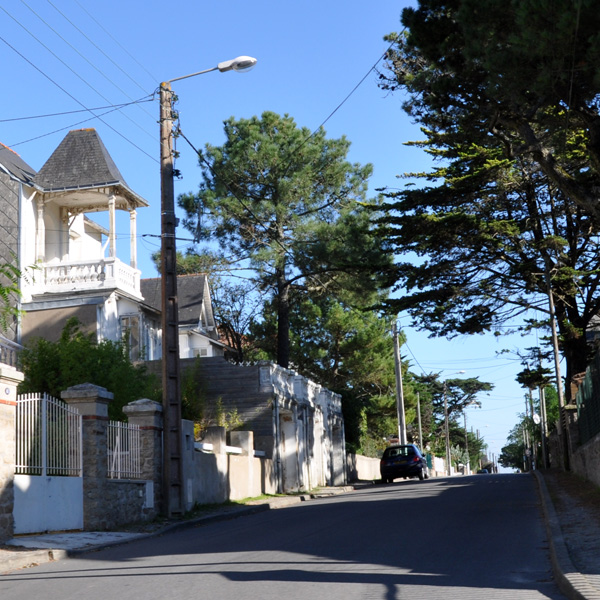 Des quartiers de villgiature qui se sont structurs sur la zone dunaire boise