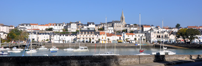 Paysage urbaine de la Ria de Pornic