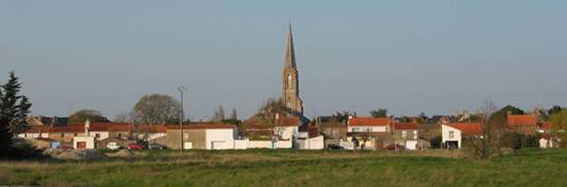 Bourgneuf en Retz depuis le marais