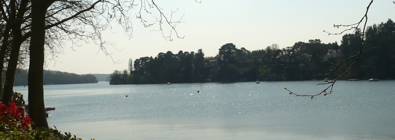 Valle de lErdre cadre par ses coteaux habits boiss  Suc sur Erdre