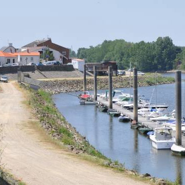 Port de plaisance sur la Loire