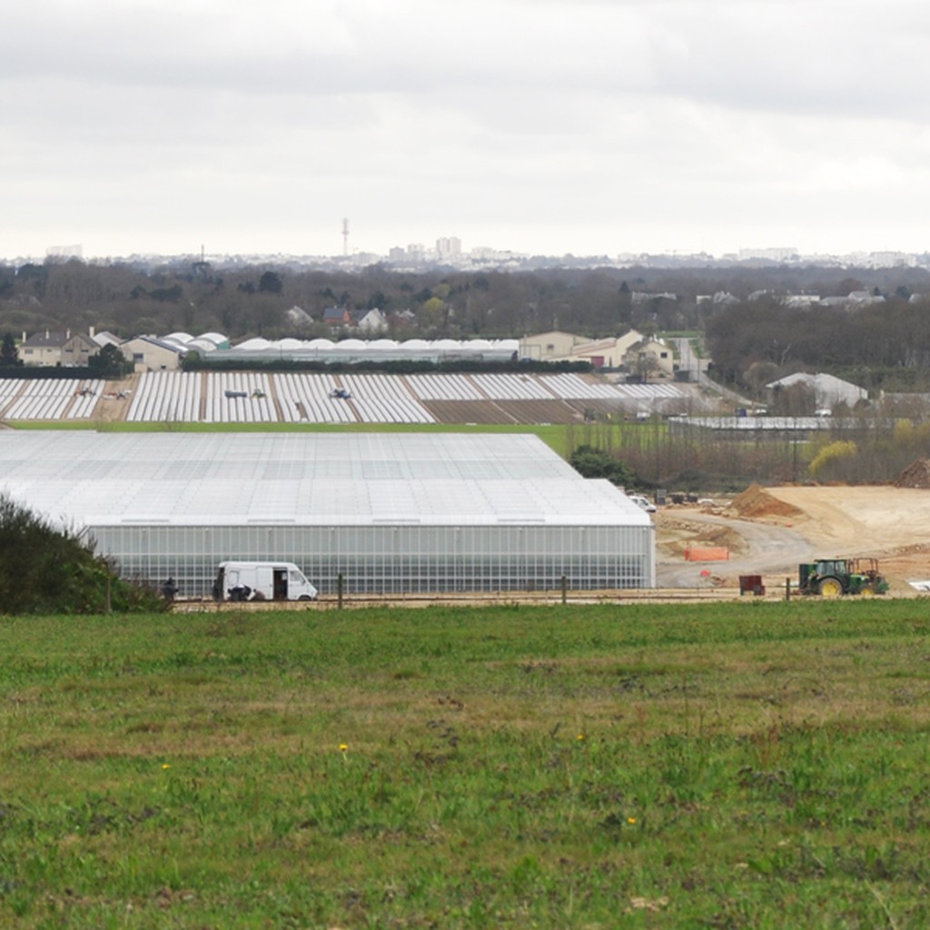 Imbrications urbaines et agricoles  louest de lagglomration