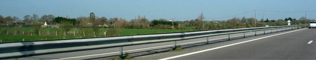 Paysage de la sous-unit vu depuis l'axe Nantes Rennes