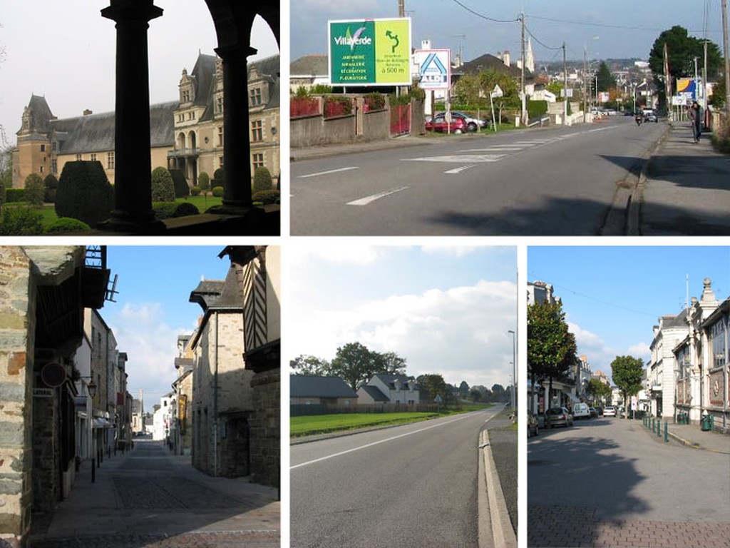 Chteaubriant - noyau urbain au coeur de la sous-unit paysagre