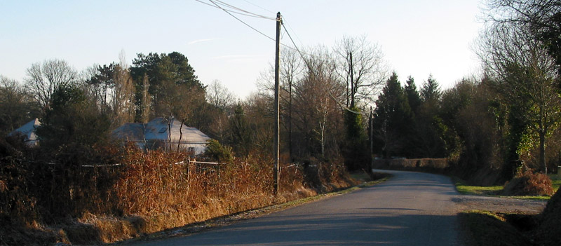 Un paysage rural bocager o l'habitat rsidentiel apparat de plus en plus