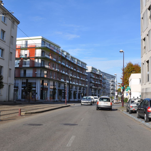 Avenue de la Libération à Rezé