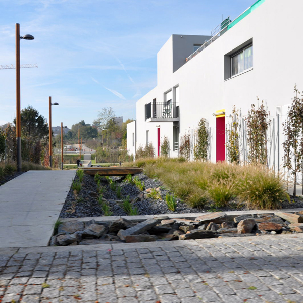 Quartier urbain dense ZAC Bottire Chnaie