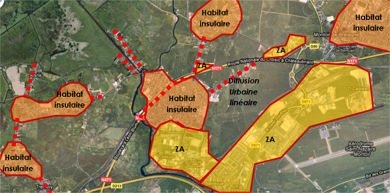 Circonscrire lurbanisation ou protger le marais?