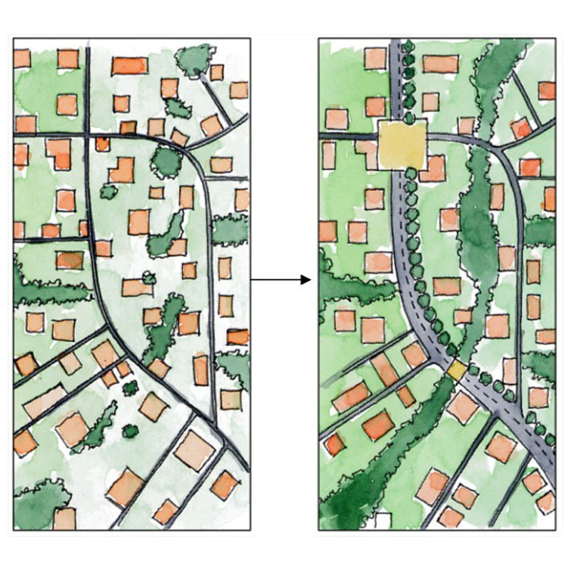 Avant lcoquartier envisager la recomposition du tissu pavillonnaire existant 