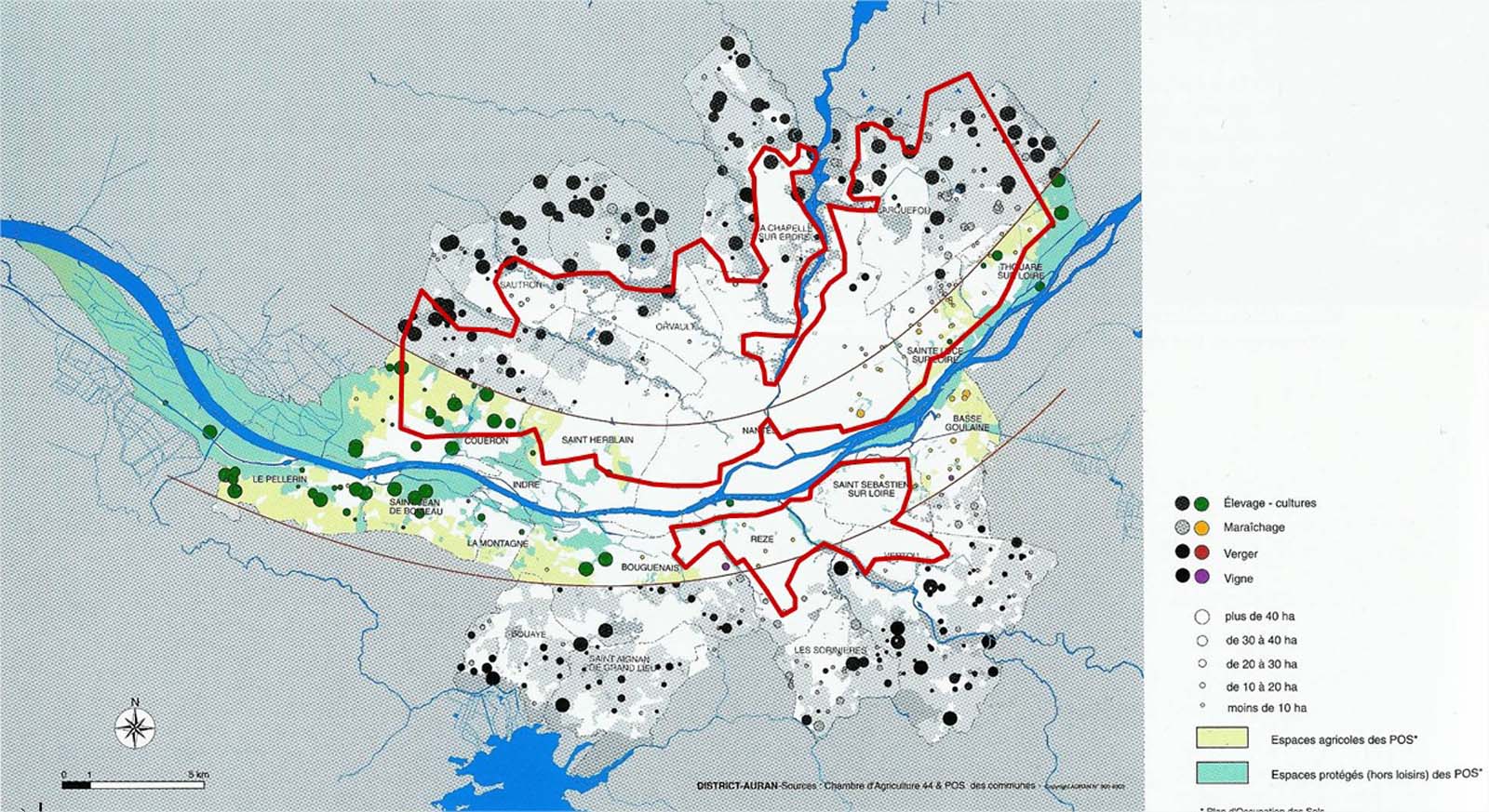 Nature et taille des expolitations agricoles