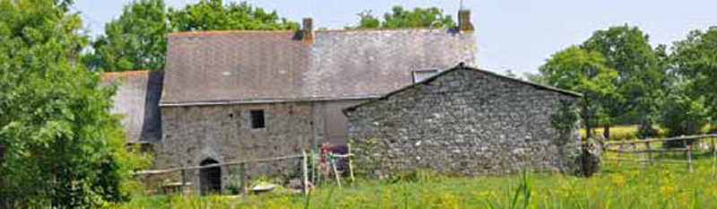 Habitat rural en charnire entre terres hautes et terres basses