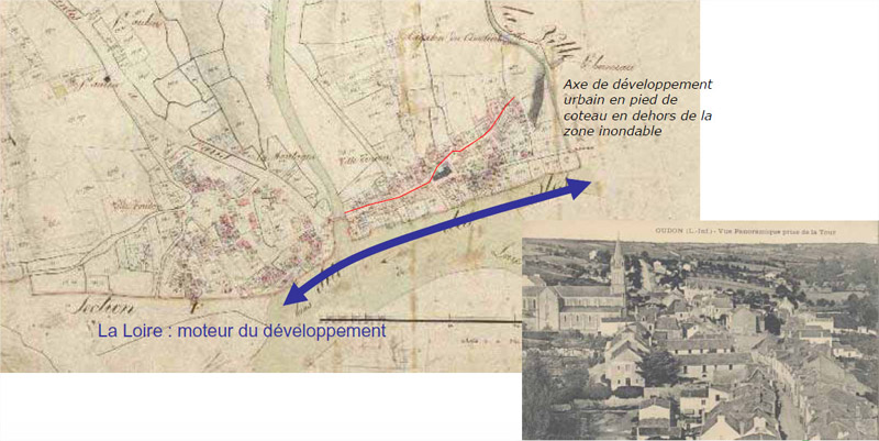 Cadastre de Oudon en 1813