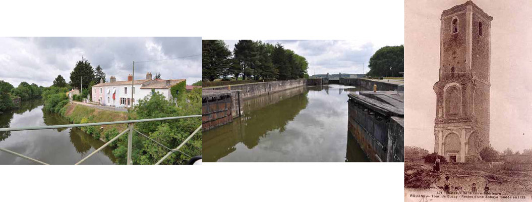 Canal de Buzay / cluse de la Martinire / Tour de Buzay