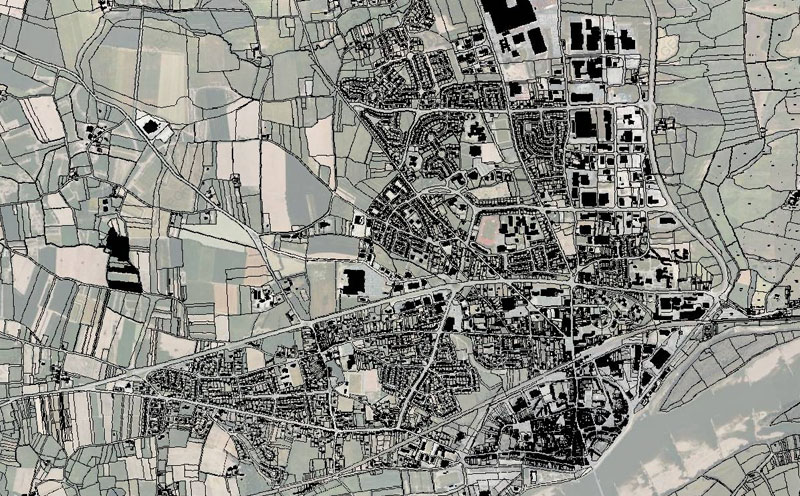 Plan urbain de l'agglomration d'Ancenis St Gron