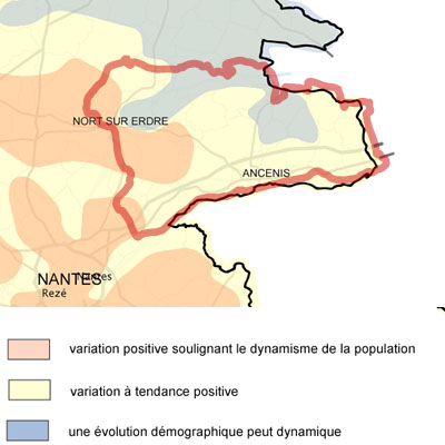 Carte d'analyse structurelle du territoire