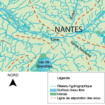 Contexte hydrographique de l'unit