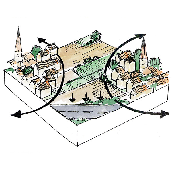 Principe de maintien des coupures d'urbanisation