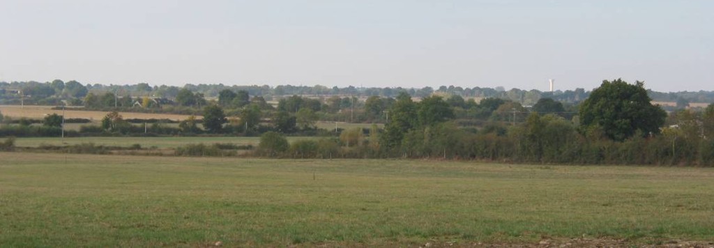 Vue sur les paysages type du plateau d'Ancenis