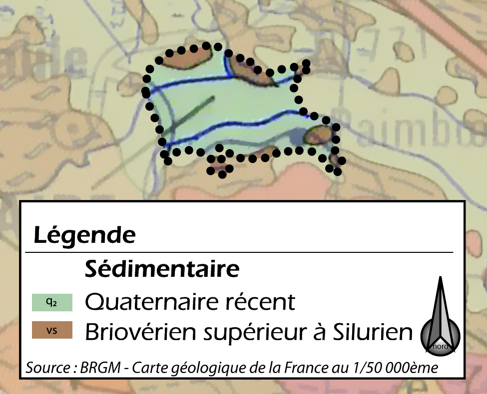 Carte gologique de l'unit