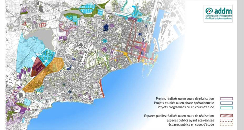 Saint-Nazaire, une ville en projet (source : ADDRN) 