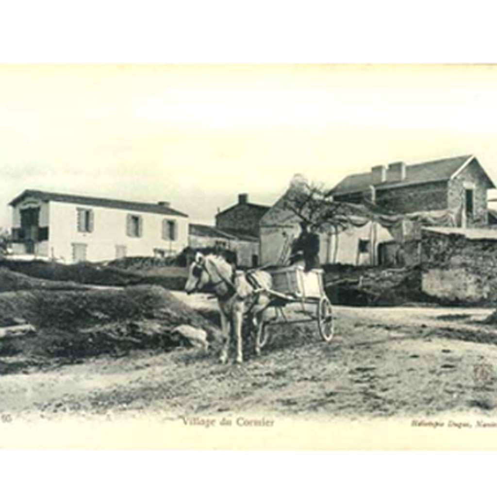 La Plaine-sur-Mer, village de pcheurs du Cormier (source : fond d'archives numris du conseil gnral de Loire Atlantique  hhttp://www.loire-atla