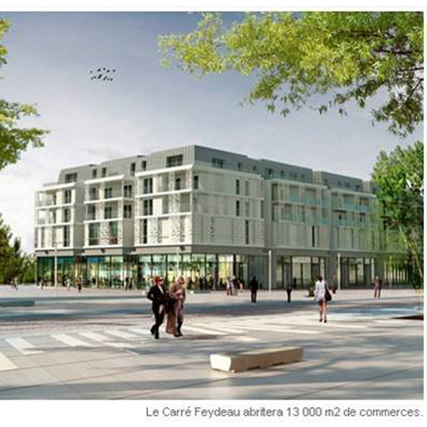 Projet Rives de Loire : l’île Feydeau (source : http://www.nantes.fr) 