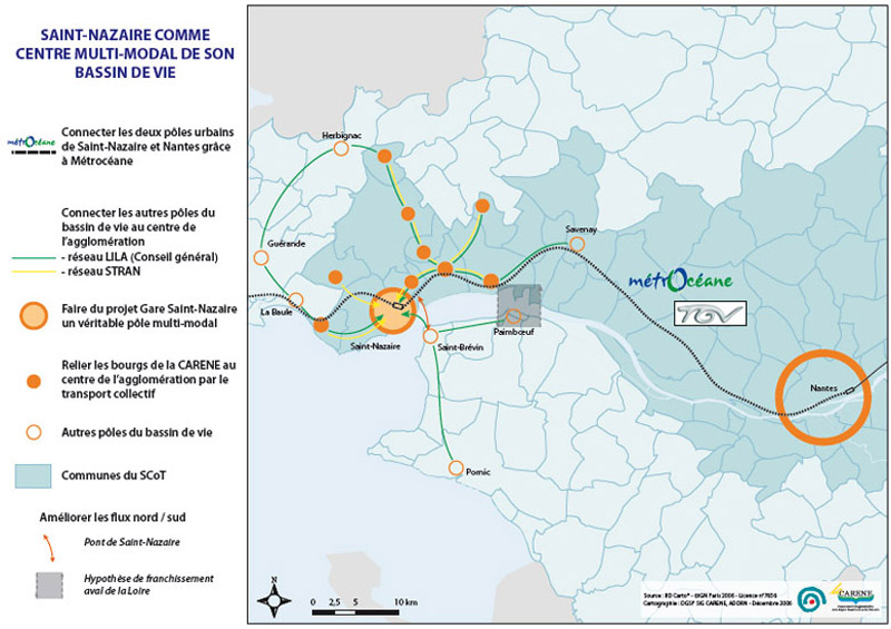 Schma de secteur SCOT Nantes Saint-Nazaire - volet mobilit