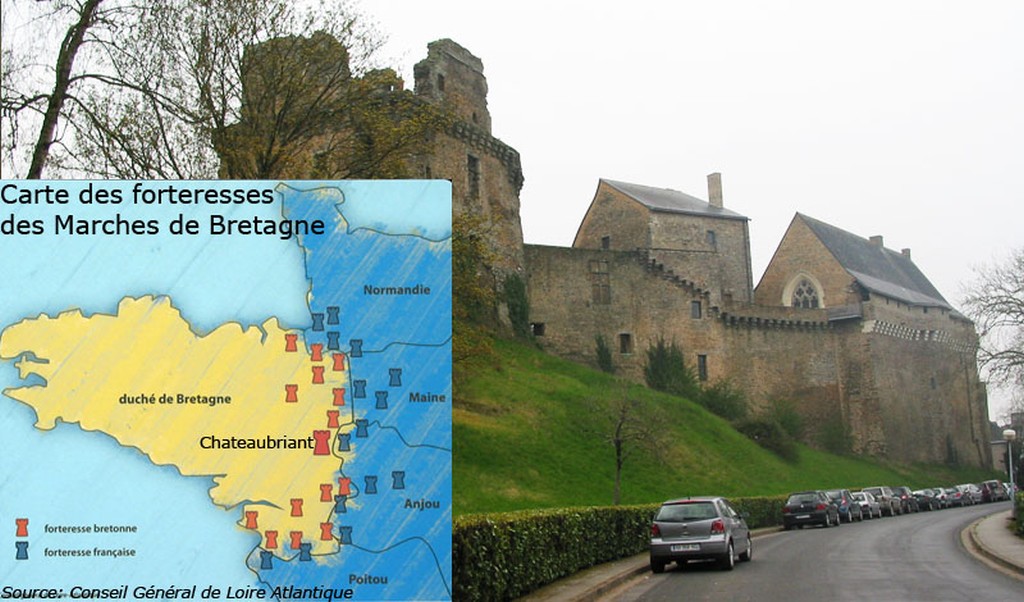 Châteaubriant, un maillon des places fortes des Marches de Bretagne