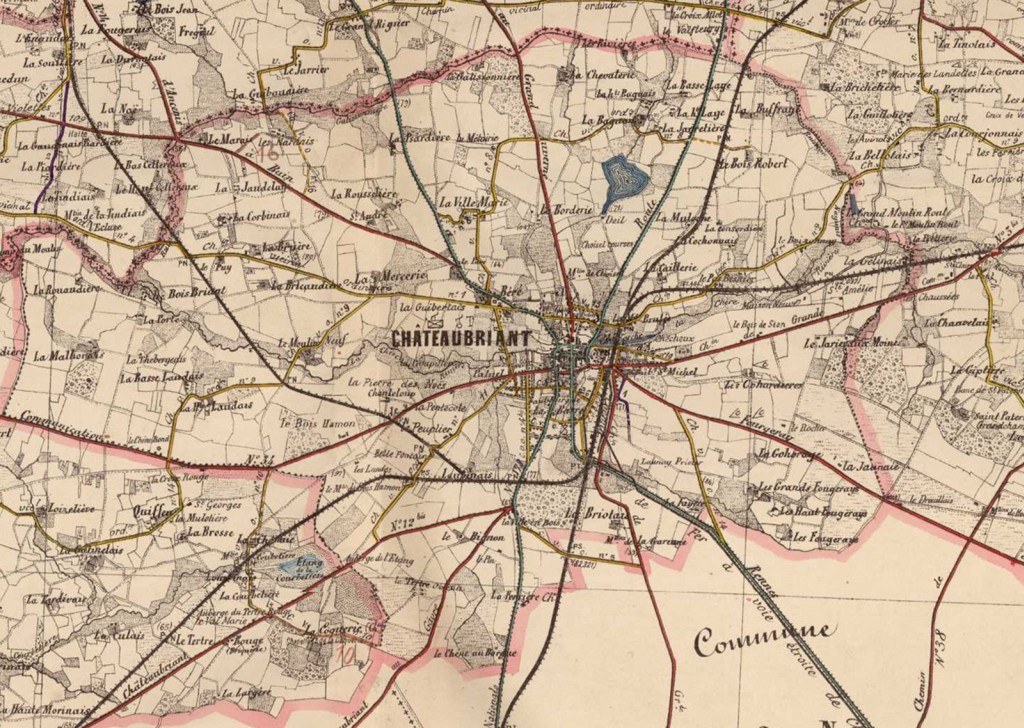 Chteaubriant cadastre 1913