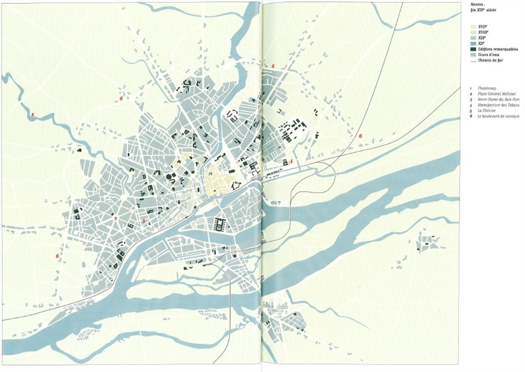 Nantes  la fin du XIXme sicle ((Source : Jean-Jacques Treuttel, Nantes, un destin contrast, Hartmann ditions, Nantes, mai 1997) 