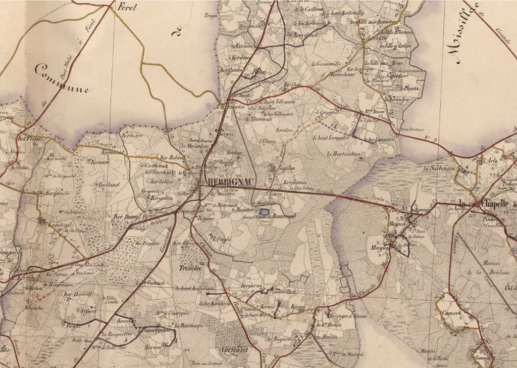 Cadastre d'Herbignac, 1913