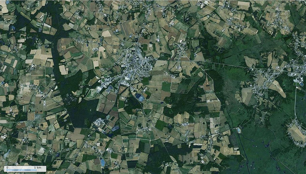 Orthophotoplan d'Herbignac, 2010