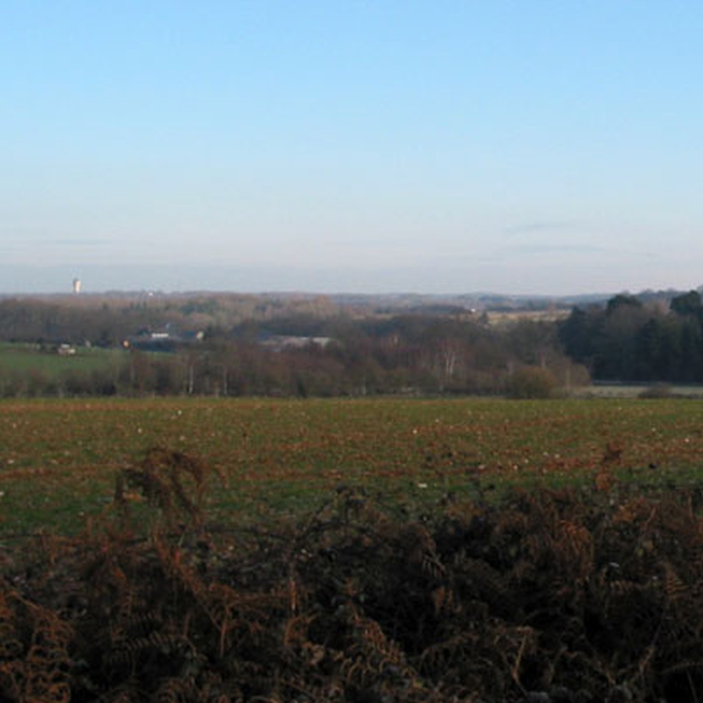 Val d'Isac avec l'horizon bois de la fort du Gvre