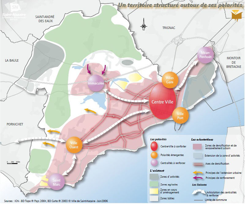 Le PLU de Saint-Nazaire : Un territoire structuré autour de ses polarités