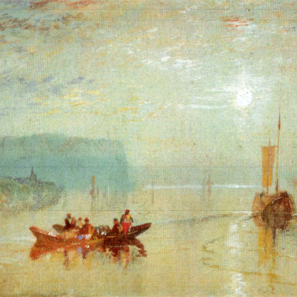 Turner - Scne sur la Loire prs des coteaux de Mauves - 1828-30 National Gallery London