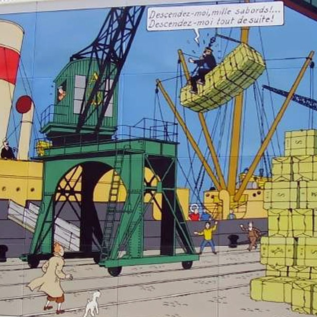 Tintin et les 7 boules de cristal - Herg